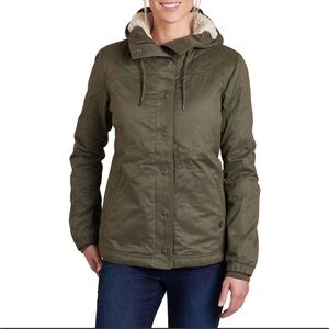 Kuhl Women's Green Utility Jacket with Hood
